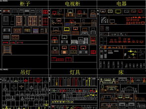 CAD欧式家居设计图库 一站式解决方案